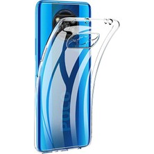 FitCase Xiaomi Poco X3 Nfc Kılıf Kamera Korumalı Silikon Şeffaf Arka Kapak