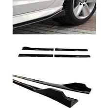 Sare Tuning Mazda 3 2009-2013 Flaplı Yan Marşpiyel Eki + 4 Parça Siyah Ön Ek Piano Black Set