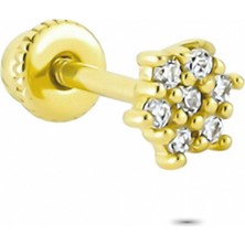 Glorria Altın Yıldız Helix Piercing