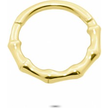 Glorria Altın Burgu Halka Piercing