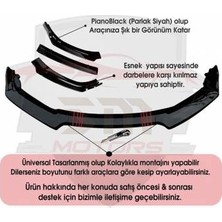 Daewoo Kalos 4 Parça Kırmızı Ön Ek Piano Black Lip