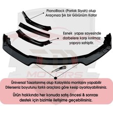 Peugeot Rcz Flaplı Yan Marşpiyel Eki + 4 Parça Siyah Ön Ek Piano Black Set