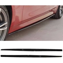 Renault Clio 4 2012-2019 F30 Düz Model Yan Marşpiyel Eki 4 Parça Piona Black