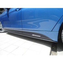 Renault Clio 4 2012-2019 F30 Düz Model Yan Marşpiyel Eki 4 Parça Piona Black