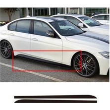 Bmw E92 F30 Düz Model Yan Marşpiyel Eki 4 Parça Piona Black