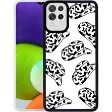 ZORE Galaxy A22 4g Kılıf Zore M-Fit Desenli Kılıf Hat No5