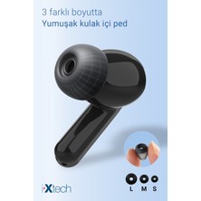 İXtech IX-E14 Kablosuz Bluetooth Airbuds Siyah