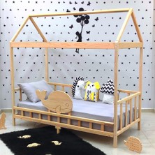 MiniWood Balina Montessori Yatak 90X190 Çocuk ve Bebek Karyola