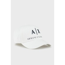 Armani Exchange Pamuklu Logo Detaylı Şapka Erkek Şapka 954039 CC513 00812
