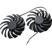 Perfect 2x Pc 92MM 4pins Grafik Kartı Hayranları Msı GTX1080TI Için 25DBA 25DBA 1080 1060 580 (Yurt Dışından)