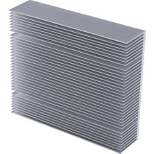Perfect Premium Alüminyum Lavabo Soğutma Radyatör Fin Pad Gümüş 130X38X150MM (Yurt Dışından)