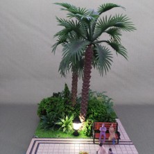 Best Life 10PCS 1: 100 Ölçekli 1.9cm Minyatür LED Sokak Peyzaj Dekorasyonları (Yurt Dışından)