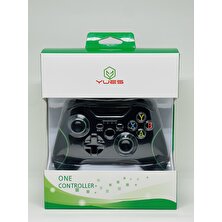 Yues Xbox One Gamepad Kablosuz Oyun Kolu Pc Uyumlu Joystick (Xbox One (S)(X) / Pc Uyumlu)