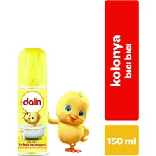 Dalin Bebek Kolonyası 150ML (Bıcı Bıcı Kokusu) Klasik 12 Li Set