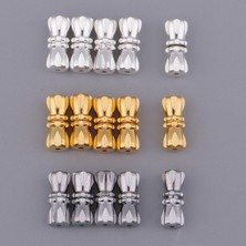 Basto 3xbrass Malzeme Çiçek Ilmek Şekli Vida Klipsler Takı Yapımı Dıy 3 Adet (Yurt Dışından)