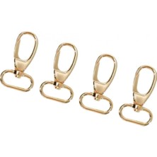 Basto 4 Adet Istakoz Klipsleri Diy Torba Anahtar Halkası Kanca Bulguları 25MM Altın (Yurt Dışından)