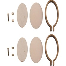 Basto 2 Set Dıy Ahşap Çapraz Dikiş Hoop Mini Nakış Çerçevesi Zanaat Oval Dikey (Yurt Dışından)