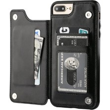 Desingshop Deri Cepli Kılıf iPhone 11 Pro Çoklu Kart Tutucu Telefon Kılıfı