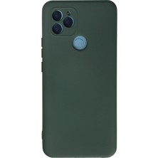 Nevarium General Mobile Gm 21 Kılıf Lansman Içi Kadife Nano Silikon - Koyu Yeşil