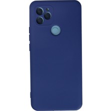 Nevarium General Mobile Gm 21 Kılıf Lansman Içi Kadife Nano Silikon - Lacivert