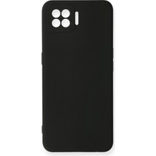 Nevarium Oppo A73 Kılıf Lansman Içi Kadife Nano Silikon - Siyah