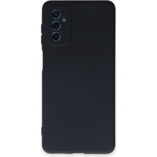 Nevarium Samsung Galaxy M52 5g Kılıf Lansman Içi Kadife Nano Silikon - Koyu Gri
