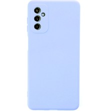 Nevarium Samsung Galaxy M52 5g Kılıf Lansman Içi Kadife Nano Silikon - Lila