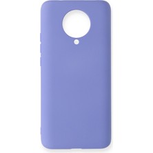 Nevarium Xiaomi Redmi K30 Pro Kılıf Lansman Içi Kadife Nano Silikon - Lila