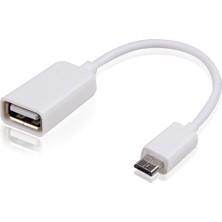 Streak Micro USB To Otg Kablo Sony Samsung Lg Htc Çevirici Dönüştürücü