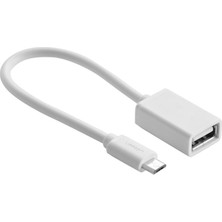 Streak Micro USB To Otg Kablo Sony Samsung Lg Htc Çevirici Dönüştürücü