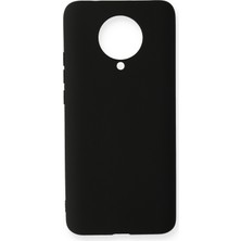 Nevarium Xiaomi Redmi K30 Pro Kılıf Lansman Içi Kadife Nano Silikon - Siyah