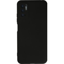 Nevarium Xiaomi Redmi Note 10 5g Kılıf Lansman Içi Kadife Nano Silikon - Siyah