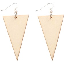 Aling Sıcak Moda Kanca Bırak Dangle Geometrik Üçgen Küpe Takı Dıy Eardrop (Yurt Dışından)