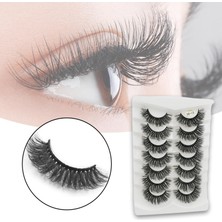 Mirror 14PCS Yanlış Kirpik Takımı Kirpik Uzatma Prom C Için Rahatsız Işık Yük (Yurt Dışından)