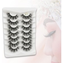 Mirror 14PCS Sahte Kirpik Takım Elbise Kirpik Uzantısı Için Rahat Işık Yükü D (Yurt Dışından)