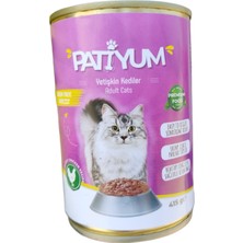 Patiyum Premium Pet Tavuk Etli Kedi Konservesi 400 gr