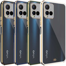 Case 4U Vivo Y32 Kılıf Kamera Korumalı Pastel Renk Voit Clear Kapak Yeşil