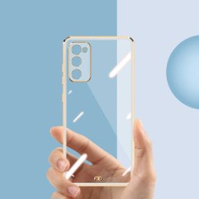 Case 4U Samsung Galaxy S20 FE Uyumlu Kılıf Kamera Korumalı Pastel Renk Voit Clear Kapak Siyah