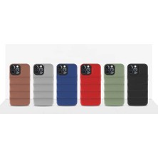 Case 4U Apple iPhone 12 Pro Kılıf Kamera Korumalı Darbelere Dayanıklı Kasis Arka Kapak Kahverengi