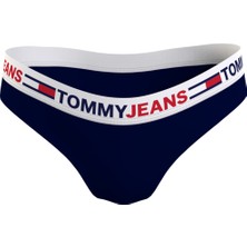 Tommy Hilfiger UW0UW03491DW5004 Mavi Kadın Bikini Alt