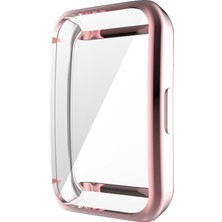 ZHKJ Shop For Huawei Band 6 / 6 Pro / Honor Band 6 Full Coverage Tpu Electroplating Protective Case Cover (Pembe) (Yurt Dışından)