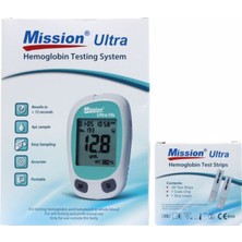 Mission Ultra Hemoglobin / Hct Ölçüm Cihazı-Mission Ultra 50'li Hemoglobin Strip