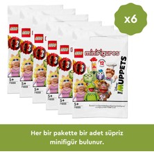 Lego® Minifigures The Muppets 6’lı Paket 71035 - 5 Yaş ve Üzeri Çocuklar Için Yaratıcı Oyuncak Yapım Seti (6 Paketten Oluşan Set)