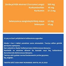 Swiss Formula Tfll Custom Curcumin + Selenyum Içeren Gıda Takviyesi