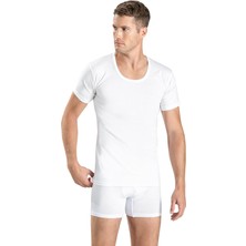 Jiber Erkek Bisiklet Yaka Fanila Atlet  103 - 6 Adet