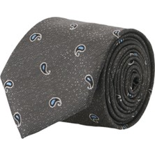 ALTINYILDIZ CLASSICS Erkek Füme Desenli Klasik Kravat