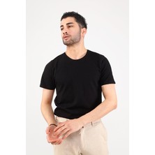 Guild 8009 Slim Fit Bisiklet Yaka T-Shirt
