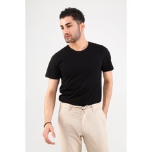 Guild 8009 Slim Fit Bisiklet Yaka T-Shirt