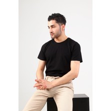Guild 8009 Slim Fit Bisiklet Yaka T-Shirt