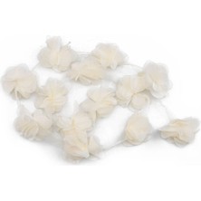 Asel Duru Tuhafiye Lazer Kesim Şerit Çiçek 98 1m